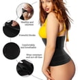 thumbnail image 4 of Cinturón adelgazante para el abdomen para mujeres LIUYMXG Cinta de entrenamiento de cintura envolvente invisible cinturón de soporte lumbar envolvente tirantes ajustables y cómodos para aliviar el dolor de espalda baja, 4 of 5
