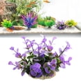 thumbnail image 2 of 1Pcs Artificial Seaweed Water Plants for Aquarium,Plastic Fish Tank Plant Decorations,Lifelike Plastic Water Plants For Aquarium Landscaping and Hideouts,Mini Fish Tank Accessories(Purple3), 2 of 8