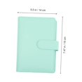 thumbnail image 4 of LAICAIW 3 Sets Cash Budget Book Binder Clips Paper Money Collection Book Cash Envelope Binder Card Suit, 4 of 7