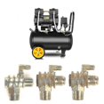 thumbnail image 4 of Compressor 3-port Valve Connector Tool 3 Way Metal Valves, 4 of 5