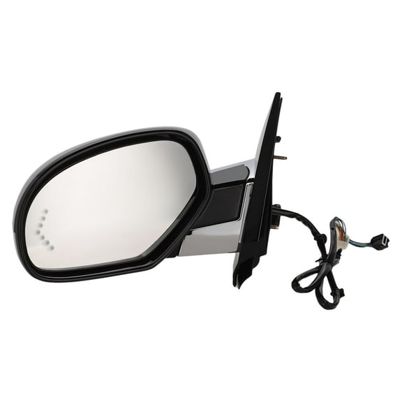 Side View Mirror Compatible with 2007-2014 Cadillac Escalade Escalade ESV Escalade EXT Escalade EXT Premium 6.2L V8 L94/L9H 403HP Replaces 25831078 GM01EL-S GM01ELS