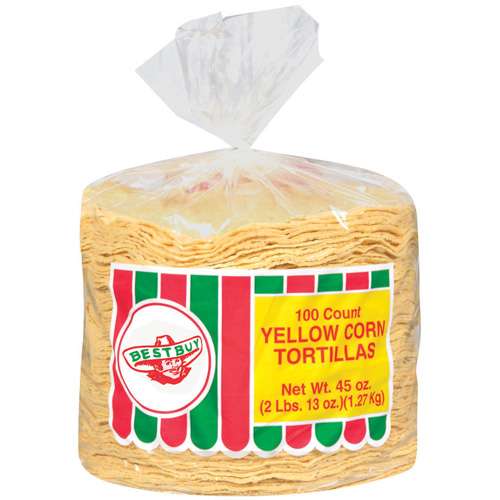 Best Buy Yellow Corn Tortillas, 45 oz