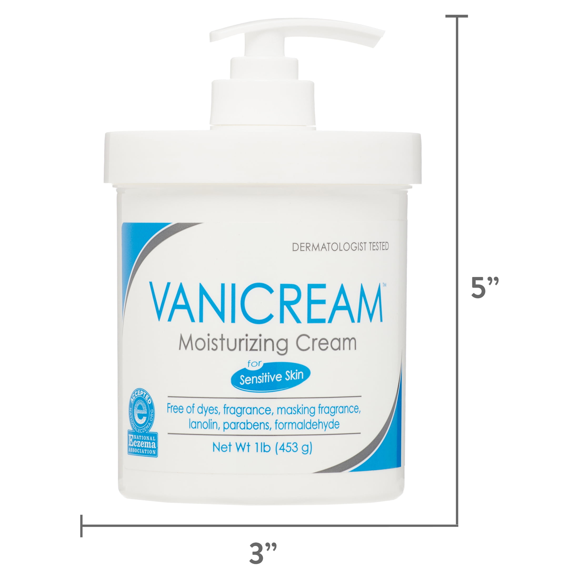 Buy Vanicream Moisturizing Skin Cream 16 Oz. Pump Online at Lowest