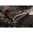 thumbnail image 3 of MDA Rug Imports Rhodes Collection Abstract Area Rug 7'11'' x 10'6'' - Red/Brown, 3 of 5
