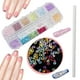 thumbnail image 1 of Fiudx Kit para Decoración de Uñas, 12 Brocas Blancas con Punta de Varilla, Herramientas de Fácil Aplicación, Flores Secas Naturales para Belleza, Diseño de Uñas Diy En Casa, Perfecto para Principiant, 1 of 6