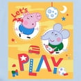 thumbnail image 2 of CafePress - Peppa Pig: Let's Play - Baby Light Bodysuit, Size Newborn - 24 Months, 2 of 4