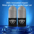 thumbnail image 4 of Kearding Funda para los dedos, suministros para juegos artesanales, gran tacto, resiliencia reflectante, protector de mano fino auxiliar para Type3 NO3, 4 of 6