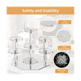 thumbnail image 5 of Acrylic Risers Display Stand,7Tier Perfume Organizer and Cupcake Stand,Storage Display Stand for Collectibles and Crafts, 5 of 5