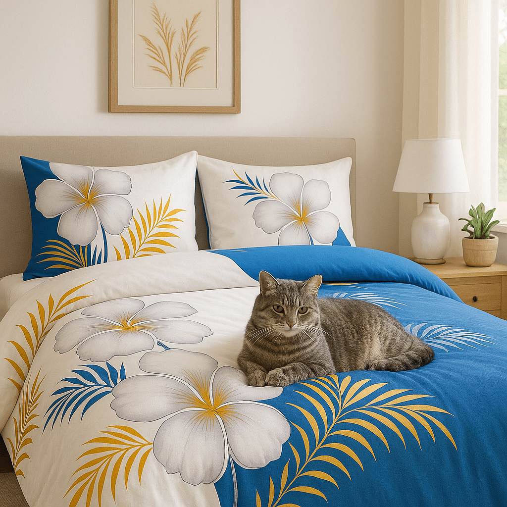 3-Piece Floral Duvet Cover Set