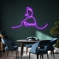 thumbnail image 3 of Handmadetneonsign Custom Name Music Note Neon Sign, Music Note Neon Led, Music Wall Decor, Neon Sign, 3 of 5