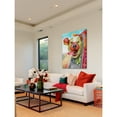 thumbnail image 2 of Breezy Dog II Painting Print on Wrapped Canvas, 2 of 7