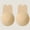 Beige, variant on 4pcs Women's Silicone Pull-Up Breast Enhancement Patches Invisible Self-Adhesive Bra Pads for Natural Lift & Support