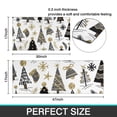 thumbnail image 7 of White Christmas Tree and Snowflake Pattern Kitchen Rugs Sets Of 2,Anti Fatigue Kitchen Mat Rugs Non Slip Washable,Decorative Kitchen Floor Mats for Kitchen,Sink,Laundry,17"x30"+17"x47", 7 of 7