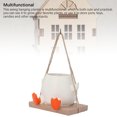 thumbnail image 3 of Swinging Plant Pot, Multifunctional Wide Application Hanging Flower Pot Resin  for Desktop, 3 of 7