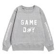 thumbnail image 4 of GDREDA Chandail à Manches Longues Doux pour Filles, Graphique, Mignon, Col Rond, Vêtements pour Enfants (Blanc, 9-10 Ans), 4 of 4