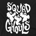 thumbnail image 2 of Popfunk Halloween Squad Ghouls Unisex Adult Canvas Brand T Shirt, Black, 2X-Large, 2 of 3
