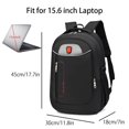 thumbnail image 4 of Unisex Laptop Backpack Rucksack Laptop Bag Durable Multi Purpose Computer Backpack Travel Business Computer Rucksack, 4 of 8