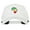 White, variant on Rasta Africa Map Embroidered Solid Cotton Pro Cap - White OSFM