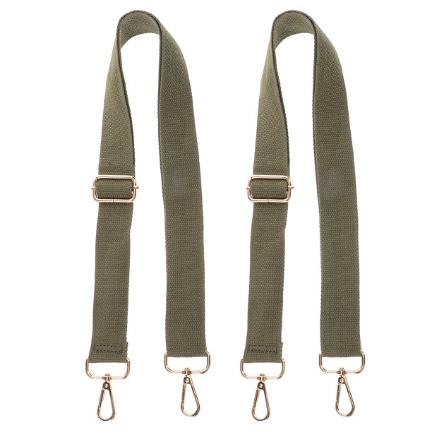 2 correas de hombro anchas para bolsos de mujer, ajustables y desmontables, correas de repuesto para bolsos con ganchos