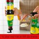 thumbnail image 3 of Pieces Syrup Dispenser Pump Syrup Bottle Nozzle Replacement Pump Cap Syrup Bottle Nozzle for Juice Bottle Dispenser Pump,Black Oyster Sauce,Coffee Syr, 3 of 5