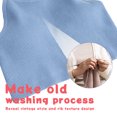 thumbnail image 2 of Women's Crop Washed Seamless Rib-Knit Camisole Crop Tank Tops,blue,,, 2 of 5