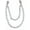 White, variant on Ceramic Bead Waist Chain Tarien Pants Chains for Men Women, Hipster Jeans Chain, Clothing Bag Accessories