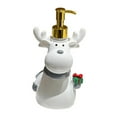 thumbnail image 3 of Pump Bottle Soap Dispenser Lotion Container Adorable Elk Resin Construction Christmas Use for Kitchen Bathroom Dorm, 3 of 9