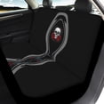 thumbnail image 4 of Pzuqiu Skull Rose Seat Protectors 3 PCS Car Seat Covers Full Set Durable Vehicle Decor Suitable for Trucks Cars, 4 of 10