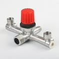 thumbnail image 3 of Accessoire de Compresseur d'Air Sans Huile Silencieux à Liaison Droite avec Valve de Sécurité et Valve de Sortie - Pression Non Réglable, Compatible avec les Supports Barma Communs (Support Barma Standard Simple), 3 of 5