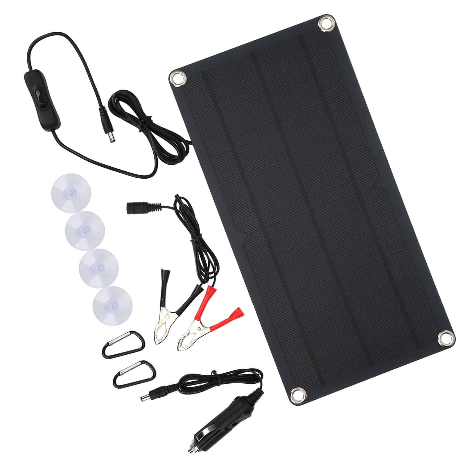 Fdit Solar Panel Solar Panel Kit Portable Monocrystalline Silicon Lightweight