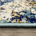 thumbnail image 5 of Luxe Weavers Modern Abstract Area Hallway Runner Rug - Blue 2x7, 5 of 8