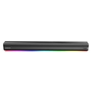 Monster 2.0-Channel 300-Watt-Max 36-In. Indoor/Outdoor Sound Bar with Bluetooth, Auracast, Dolby Atmos, Lights, HDMI/Optical/Aux/USB, Remote