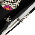 thumbnail image 4 of HAHDAXIA Skull Print Bedding Solid Comforter Set for All Seasons,3 Pieces(1 Comforter+2 Pillowcases),Soft Microfiber Bedding Set Full(79"x90"), 4 of 7