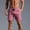Hot Pink, variant on Mens Athletic Shorts Qiggri Men Casual Fashion Solid Shorts With Pocket Elastic Waist Shoort Pants Workout Shorts Men