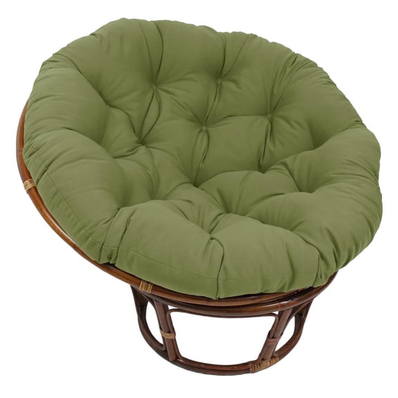 Blazing Needles 44-inch Solid Twill Papasan Cushion (Fits 42-inch Papasan Frame)