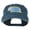 Navy, variant on Nebraska State Map Embroidered Washed Cotton Cap - Navy OSFM