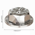 thumbnail image 3 of Hariumiu Mechanical Timer Stainless Steel Mechanical Kitchen Timer Clear Alarm Easy Operation Precise Timing Tool, 3 of 12