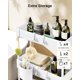 thumbnail image 5 of Carrito de almacenamiento con ruedas Pipishell Slim para baño, color blanco, 5 of 7