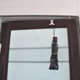 thumbnail image 4 of 2PCS Stainless Steel Door Back Hook Nail-free Non-marking Metal X Type Hook Storage Hooks, 4 of 9