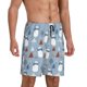 thumbnail image 2 of Balery winter Scarf beer Pantalones cortos de pijama de punto de algodón para hombre con cinturilla y bolsillos-XX-Large, 2 of 6