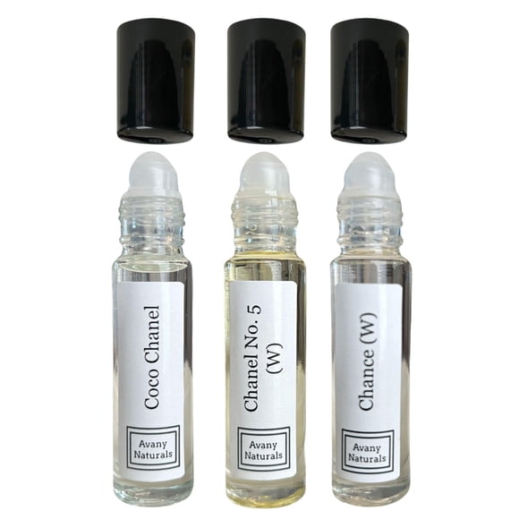 Set de regalo Avany Naturals Fragrance Oil para mujer, 3 unidades