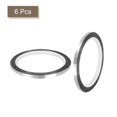 thumbnail image 3 of Uxcell Silver Tone Metalized Tape 1/4" x 55 Yards Decoration Tape Pack of 6, 3 of 4