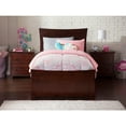 thumbnail image 3 of Metro Platform Bed with Matching Foot Board with 2 Urban Bed Drawers, Multiple Colors and Sizes, 3 of 7