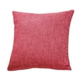 thumbnail image 4 of Outdoor Waterproof Pillow Covers 18x18 Inch Square Decorative Throw Cushion Cases for Patio Balcony Tent Sofa Polyester Solid Farmhouse Style Accent Pillows, 4 of 4