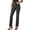 Black, variant on kcavykas Pants Women Womens Straight Leg Jeans High Waisted Washed Denim Pants Pockets Comfortable for Everyday Casual Beige M