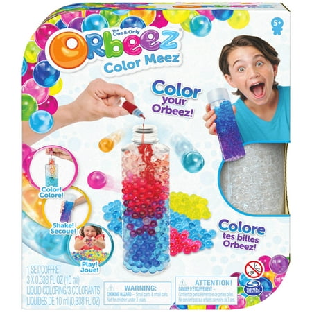 Orbeez  The One and Only  Color Meez Activity Kit with 400 Water Beads and 800 Seeds to Color and Customize