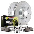 thumbnail image 1 of Kit de Pastillas de Freno PowerStop K4749-26 Fibra de Carbono Ford Mustang, 1 of 6
