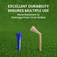 thumbnail image 4 of ABPETE Golf Tees Plastic 1 1/2 inch Value 600 Pack, Upgrade More Unbreakable Bulk Stable Reduce Friction Side Spin Tee for Men Women Ladies, 4 of 13