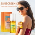 thumbnail image 2 of Clearance!Maojin protector solar spray 100 ml Cuidado de la piel Tóner Protector solar Blanqueamiento Protector solar Protector solar ligero Protector solar resistente a los rayos UV, 2 of 7