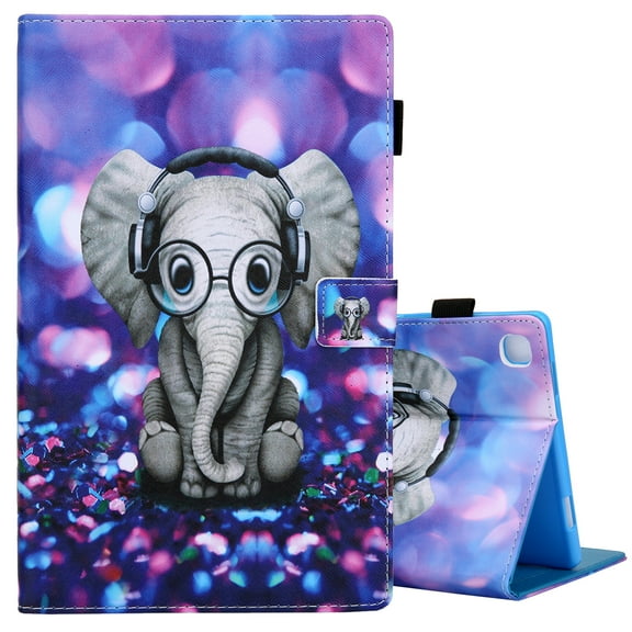 Galaxy Tab A 8.0 2019 Case T290 T295, Dteck Slim Lightweight Folio Stand PU Leather Case Soft TPU Back Cover for Samsung Galaxy Tab A 8.0 Inch 2019 Tablet SM-T290/T295, Pink Grid